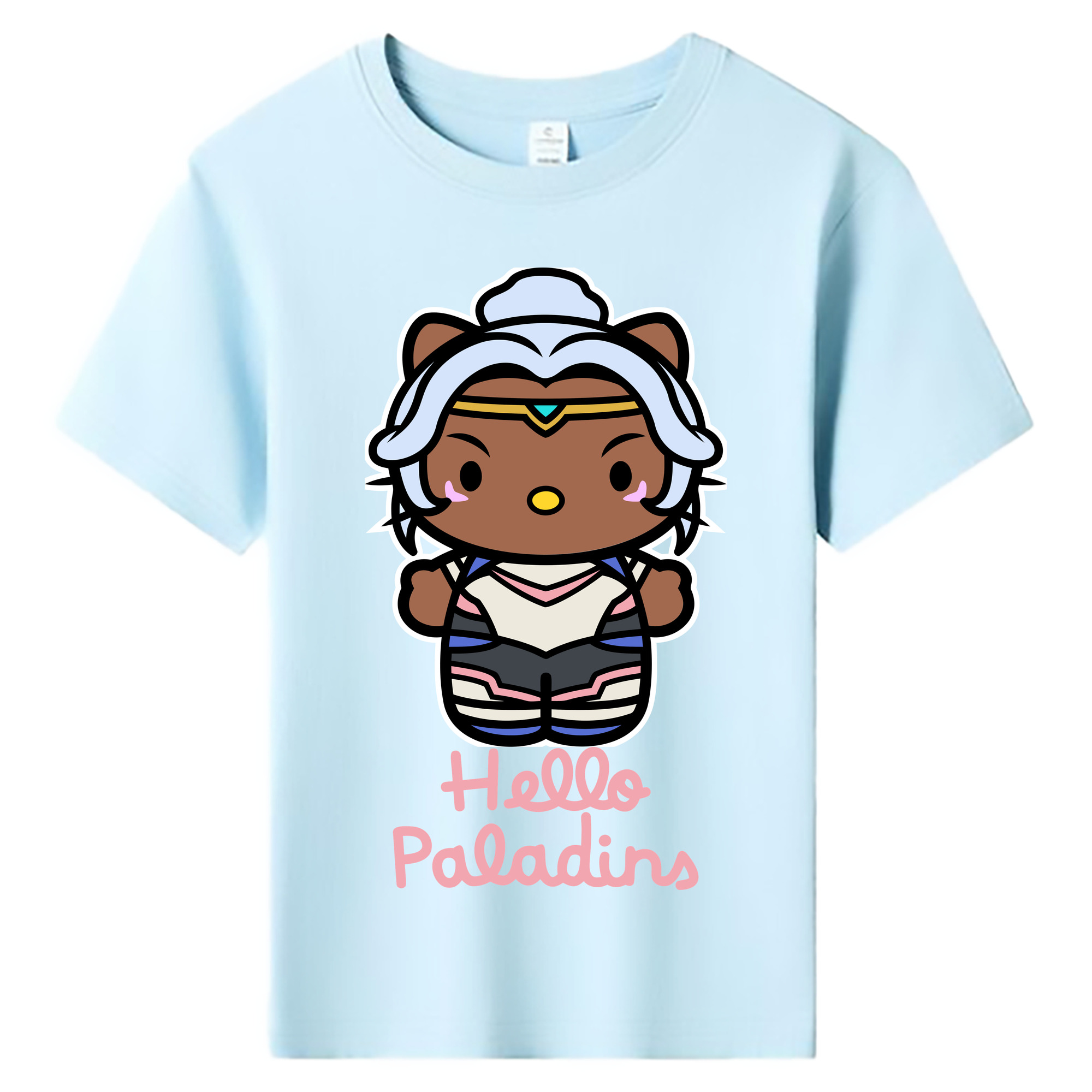 （画像用） Hello Kitty ハローキティ 綿100％キッズTシャツ（フロントプリント）